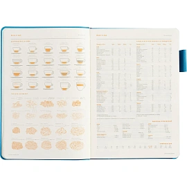 Ежедневник недатированный Bruno Visconti Boston искусственная кожа А5 136 листов синий (голубой обрез), 3-228/06