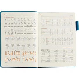 Ежедневник недатированный Bruno Visconti Boston искусственная кожа А5 136 листов синий (голубой обрез), 3-228/06