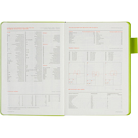 Ежедневник недатированный Bruno Visconti Boston искусственная кожа А5 136 листов чёрный (зелёный обрез), 3-228/04