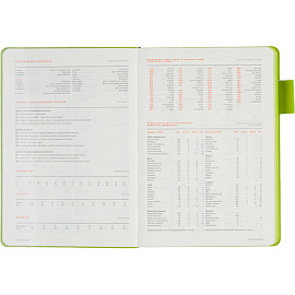 Ежедневник недатированный Bruno Visconti Boston искусственная кожа А5 136 листов чёрный (зелёный обрез), 3-228/04