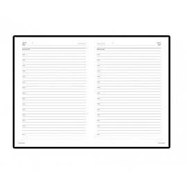 Ежедневник недатированный Attache Velvet искусственная кожаSoft Touch А6+ 136 листов голубой