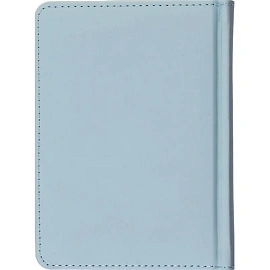 Ежедневник недатированный Attache Velvet искусственная кожаSoft Touch А6+ 136 листов голубой