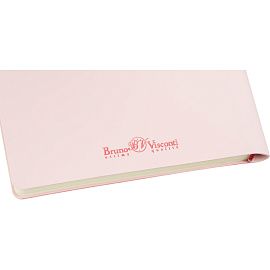 Ежедневник недатированный Bruno Visconti Madrid искусственная кожа Soft Touch А5 136 листов розовый