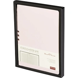 Ежедневник недатированный Bruno Visconti Madrid искусственная кожа Soft Touch А5 136 листов розовый, 3-227/10