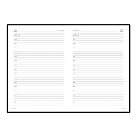 Ежедневник недатированный Attache Leader искусственная кожа А5 136 листов синий