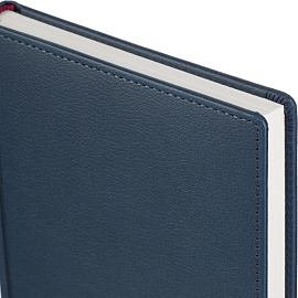 Ежедневник недатированный Attache Leader искусственная кожа А5 136 листов синий