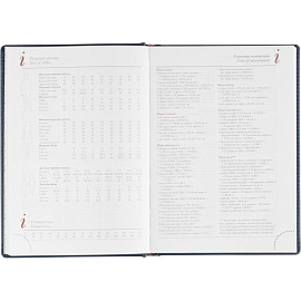 Ежедневник недатированный Attache Leader искусственная кожа А5 136 листов синий