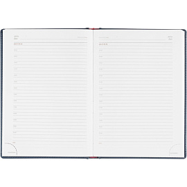 Ежедневник недатированный Attache Leader искусственная кожа А5 136 листов синий