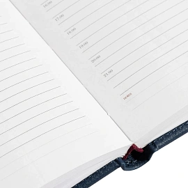 Ежедневник недатированный Attache Leader искусственная кожа А5 136 листов синий