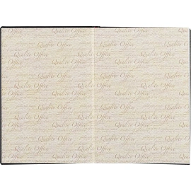 Ежедневник недатированный Attache Leader искусственная кожа А5 136 листов чёрный