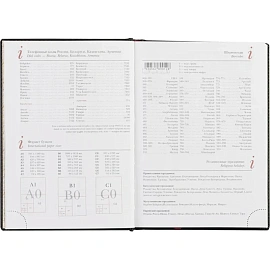 Ежедневник недатированный Attache Leader искусственная кожа А5 136 листов чёрный