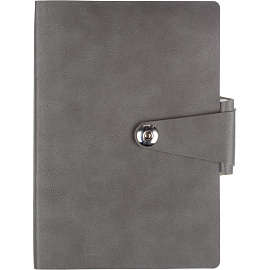 Ежедневник недатированный Bruno Visconti Primavera искусственная кожа А5 136 листов серый, 3-536/04