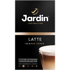 Кофе порционный растворимый Jardin 3 в 1 Latte 8 пакетиков по 18 г