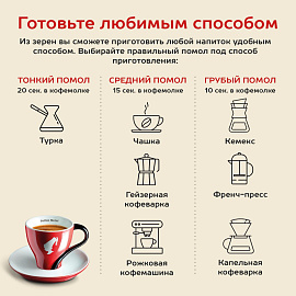 Кофе в зёрнах Julius Meinl Caffe Crema Intenso 1 кг (пакет)