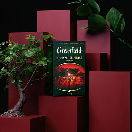 Чай листовой черный Greenfield Kenyan Sunrise 200 г фото Чай листовой черный Greenfield Kenyan Sunrise 200 г