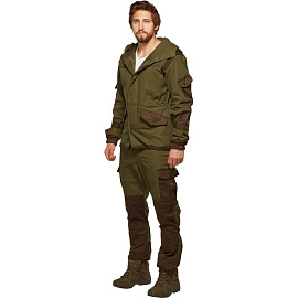 Костюм рабочий летний мужской Горка-КБР хаки (размер 48-50, рост 170-176 )