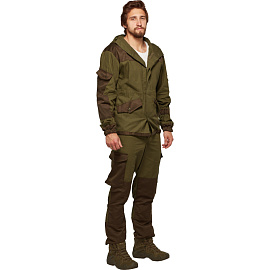 Костюм рабочий летний мужской Горка-КБР хаки (размер 44-46, рост 182-188 )
