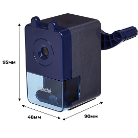 Точилка механическая для карандашей Attache (Attache Economy) синяя