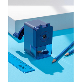 Точилка механическая для карандашей Attache (Attache Economy) синяя