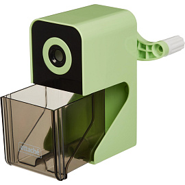 Точилка механическая для карандашей Attache Bright Colours зеленый корпус