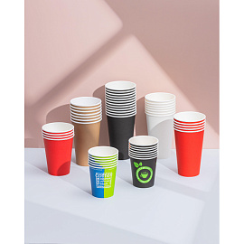 Стакан одноразовый бумажный Комус 150/180 мл белый для вендинговых аппаратов (100 штук в упаковке)