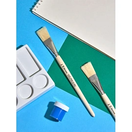 Кисть №1 School плоская щетина №20