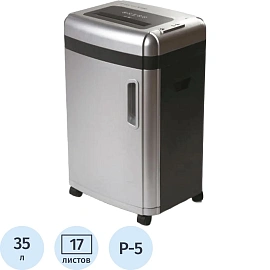 Шредер (уничтожитель документов) Office Kit S230 5-й уровень секретности объем корзины 35 л