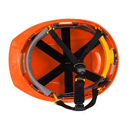 Каска защитная РОСОМЗ СОМЗ-19 Зенит Rapid оранжевая с храповым механизмом (719814)