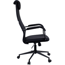 Кресло для руководителя Everprof EP-705 чёрное (сетка/ткань, металл)