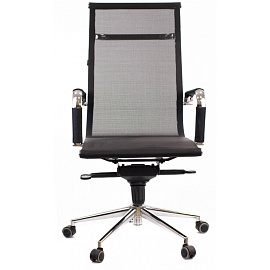 Кресло для руководителя Everprof Opera M чёрное (сетка, металл)