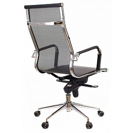 Кресло для руководителя Everprof Opera M чёрное (сетка, металл)