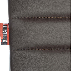 Кресло для руководителя Easy Chair 711 TPU коричневое (экокожа, металл)