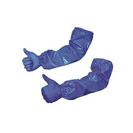 Нарукавник Рукас защитный водостойкий полиуретановый синий длина 46 см (2 штуки/1 пара в упаковке)