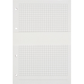 Бизнес-тетрадь Attache А5 160 листов зеленая в клетку, тиснение фольгой