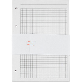 Бизнес-тетрадь Attache А5 160 листов зеленая в клетку, тиснение фольгой