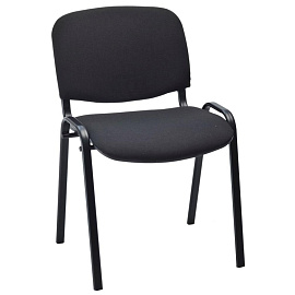 Стул офисный Easy Chair Изо чёрный ткань металл чёрный (1397333)