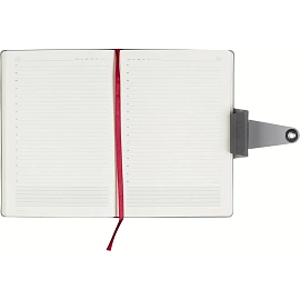 Ежедневник недатированный Attache Small thinks big ideas искусственная кожа А5 136 листов серый с фиксирующей резинкой