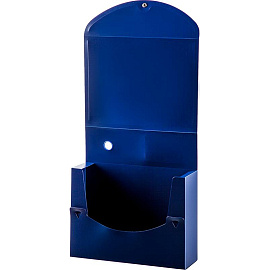 Короб архивный пластик Attache на кнопке 330x100x245 мм синий до 900 листов