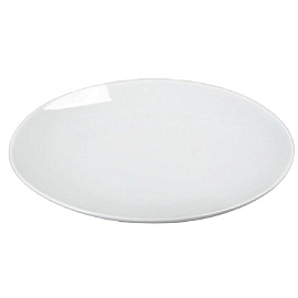 Тарелка обеденная Добрушский Фарфоровый Завод Белье фарфор 17.5 см белая