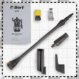 Мойка высокого давления Bort BHR-2000-Smart (91275721) фото Мойка высокого давления Bort BHR-2000-Smart (91275721)