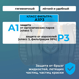 Предфильтр для полумасок Elipse GVS A1P3 (20 штук в упаковке, SPM421ACUA)