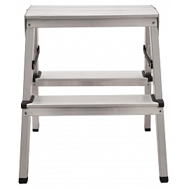 Стремянка алюминиевая 2x2 ступени Новая Высота 1120202 фото Стремянка алюминиевая 2x2 ступени Новая Высота 1120202