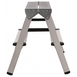 Стремянка алюминиевая 2x2 ступени Новая Высота 1120202 фото Стремянка алюминиевая 2x2 ступени Новая Высота 1120202