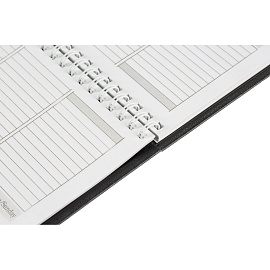 Планинг недатированный Attache Economy бумвинил 300x135 мм 56 листов чёрный