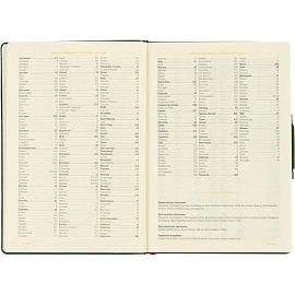 Ежедневник недатированный Bruno Visconti Primavera искусственная кожа А5 136 листов зелёный