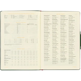 Ежедневник недатированный Bruno Visconti Primavera искусственная кожа А5 136 листов зелёный