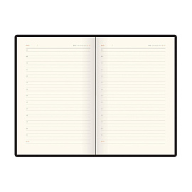 Ежедневник недатированный Bruno Visconti Boston искусственная кожа А5 136 листов зеленый (зеленый обрез)