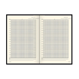 Ежедневник недатированный Bruno Visconti Madrid искусственная кожа Soft Touch А5 136 листов чёрный, 3-227/04