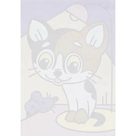 Фреска Lori Картина из песка Котёнок 7 цветов