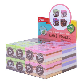 Ластик Deli EH302 ПВХ квадратный 25х25х25 мм фото Ластик Deli EH302 ПВХ квадратный 25х25х25 мм